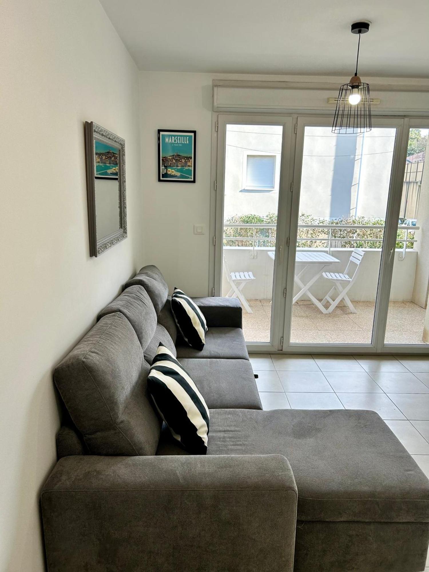 Appartement Avec Terrasse Et Box Entre Plages Et Nature 马赛 外观 照片