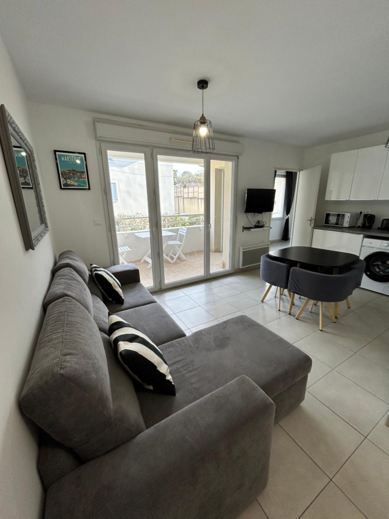 Appartement Avec Terrasse Et Box Entre Plages Et Nature 马赛 外观 照片